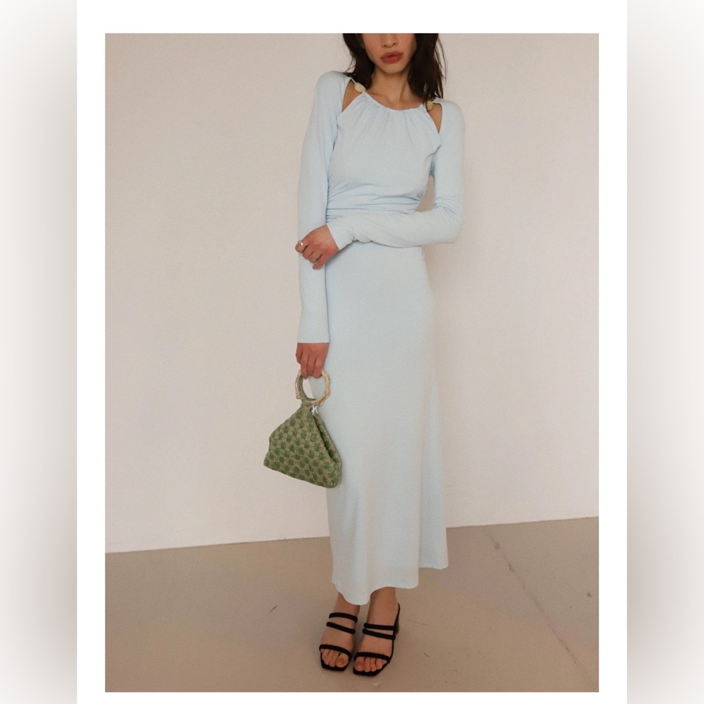 Significant Other Alma Long Sleeve Dress in dreamy Sky Blue